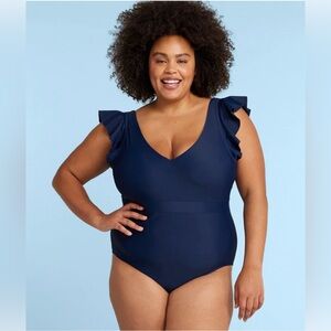 SUMMERSALT The Ruffle Backflip Women’s One-Piece Size 6